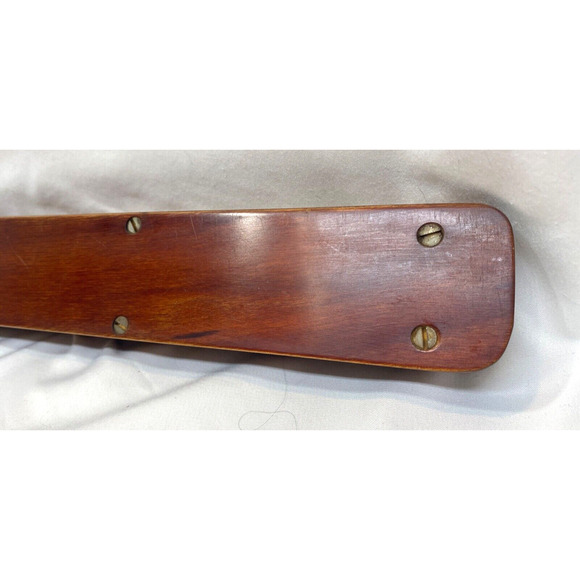 2PC ShurEdge Knife Slicer Carver Robeson Gourmet Cutlery Wooden Case Carving Set - Picture 4 of 10